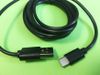 Dátový kábel USB typ C 2m čierny