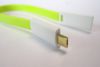 Dátový kábel micro USB zelený MAGNET