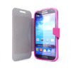 Knižkové púzdro na mobil Samsung i9500 Galaxy S4 Belat Purse KS ružové