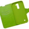 Knižkové puzdro LG K10 zelené