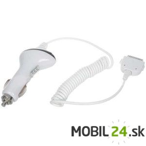 Autonabíjačka iPhone 3G/4G neoriginál biela
