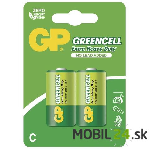 Batéria GP Greencell C, 2 ks