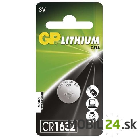 Batéria GP líthiová gombíková CR1632