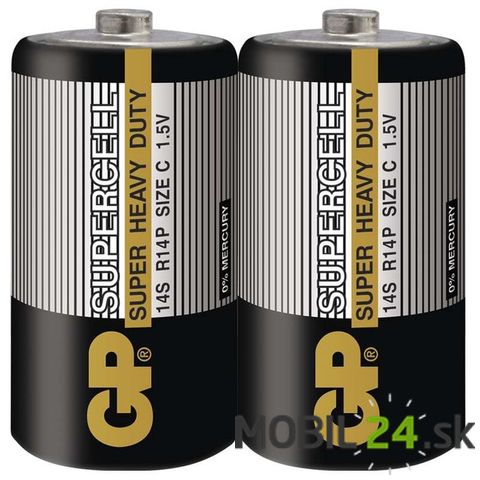 Batéria GP SUPERCELL R14 C, 2 ks