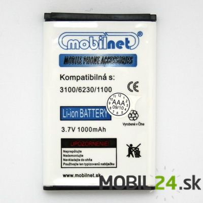 Batéria Nokia 3100 Li-ion 1000mAh neoriginál blister