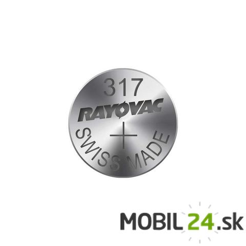 Batéria RAYOVAC 317 hodinková