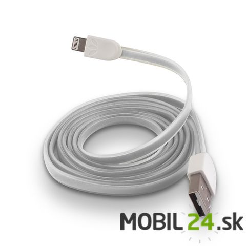 Dátový kábel iPhone 8 PIN biely
