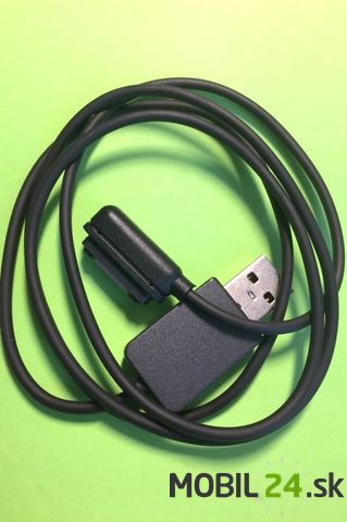Dátový kábel magnetický Sony Xperia Z1, Z1c, Z2 OEM čierny