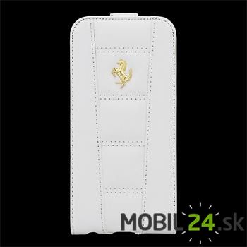 Puzdro Ferrari iPhone 6 4.7" biele flip