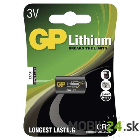 Fotobatéria GP líthiová CR2
