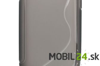 Gumené puzdro HTC Eternity šedé