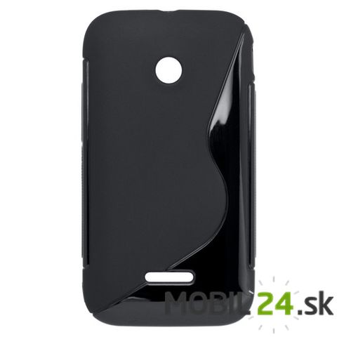 Puzdro na mobil Huawei Ascend Y210 gumené čierne