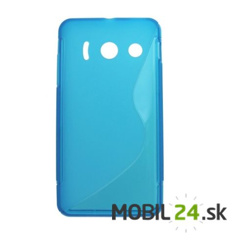 Puzdro na mobil Huawei Ascend Y300 gumené modré