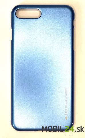 Gumené puzdro iPhone 7 plus / iPhone 8 plus modré gy