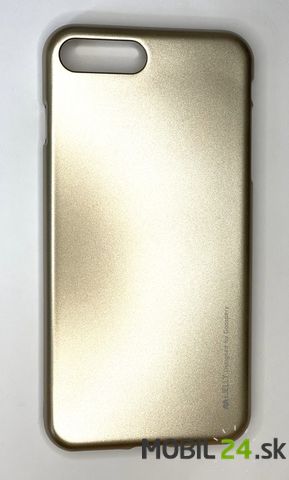 Gumené puzdro iPhone 7 plus / iPhone 8 plus zlaté gy