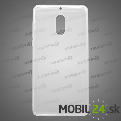 Gumené puzdro Nokia 6 transparentné