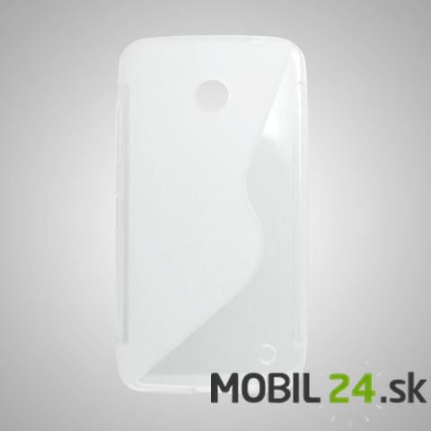 Puzdro na mobil Nokia Lumia 635 gumené priehľadné