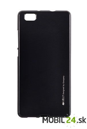 Gumené puzdro Huawei P8 Lite čierne GY matné