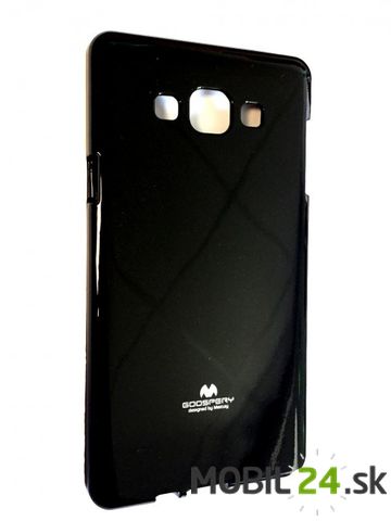 Gumené puzdro Samsung Galaxy A7 čierne GY