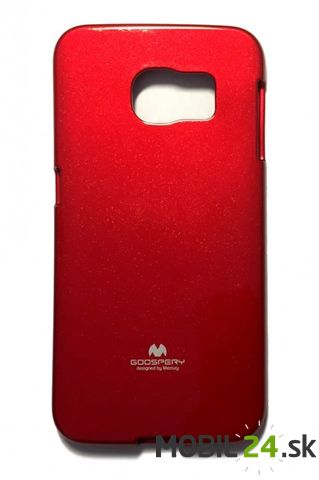 Gumené puzdro Samsung Galaxy S6 Edge červené GY