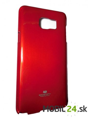 Gumené puzdro Samsung Galaxy Note 5 červené GY