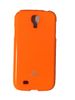 Gumené puzdro Samsung Galaxy S4 neónovo oranžové GY