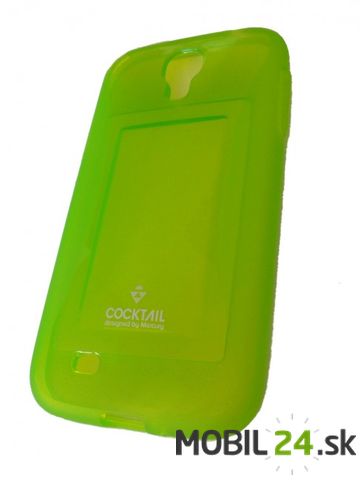 Gumené puzdro Samsung Galaxy S4 zelené CL