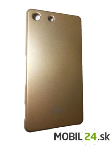 Gumené puzdro Sony Xperia M5 zlaté GY