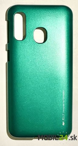 Gumené puzdro Samsung A40 zelené gy