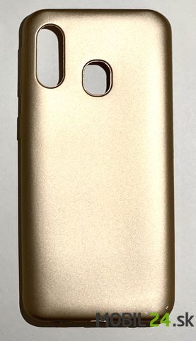 Gumené puzdro Samsung A40 zlaté