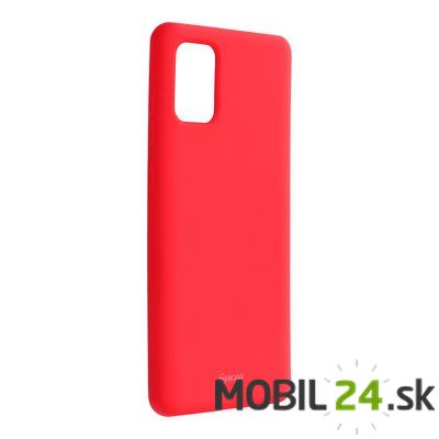 Gumené puzdro Samsung A71 červené
