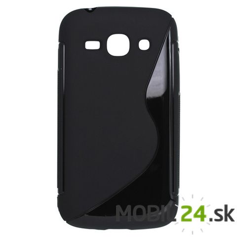 Puzdro na mobil Samsung Galaxy Ace 3 (S7270) gumené čierne