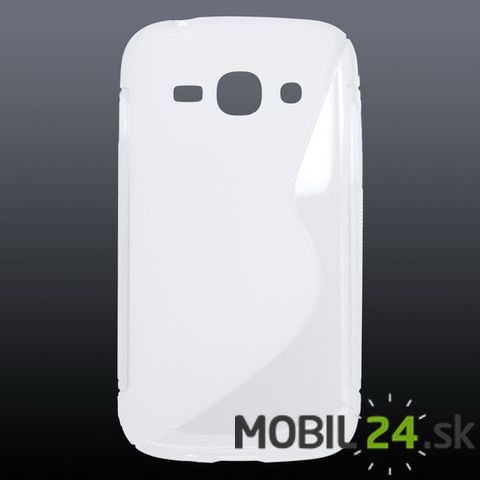 Puzdro na mobil Samsung Galaxy Ace 3 (S7270) gumené priehľadné