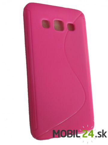 Gumené puzdro Samsung Galaxy Core Prime ružové