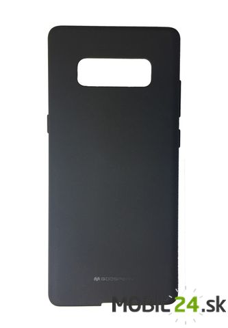 Gumené puzdro Samsung Galaxy Note 8 čierne matné GY