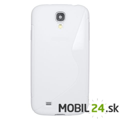 Puzdro na mobil Samsung Galaxy S IV (i9500) gumené biele