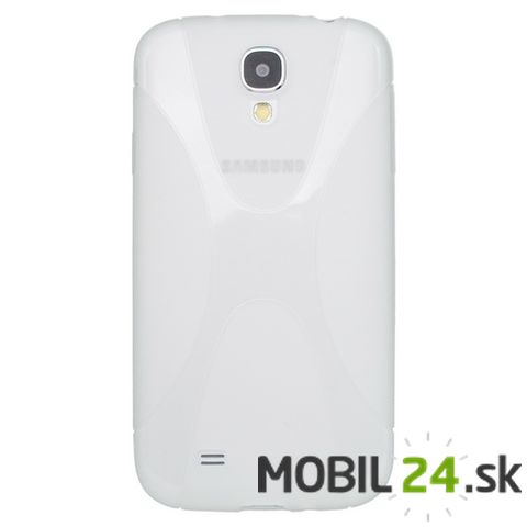 Puzdro na mobil Samsung Galaxy S IV (i9500) gumené priehľadné