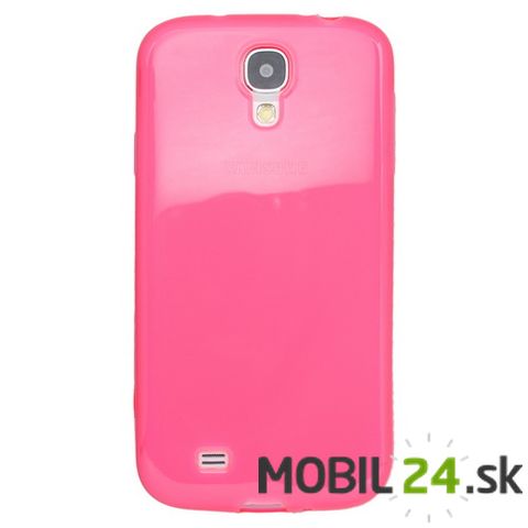 Puzdro na mobil Samsung Galaxy S IV (i9500) gumené ružové