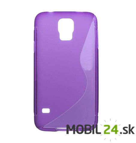 Gumené puzdro Samsung Galaxy S5 fialové