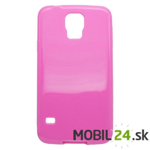 Gumené puzdro Samsung Galaxy S5 ružové