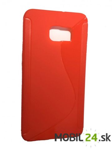 Gumené puzdro Samsung Galaxy S6 Edge Plus červené