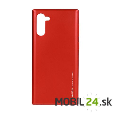 Gumené puzdro Samsung Note 10 červené