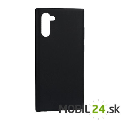 Gumené puzdro Samsung Note 10 čierne soft