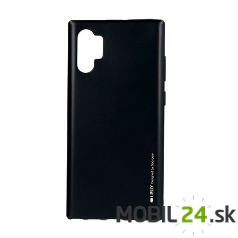 Gumené puzdro Samsung Note 10 plus čierne GY