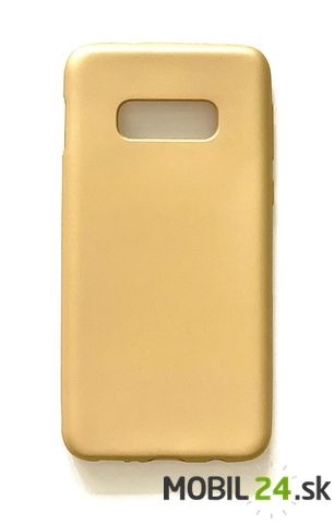 Gumené puzdro Samsung S10e zlaté