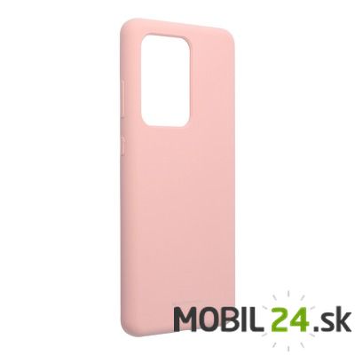 Gumené puzdro Samsung S20 ultra soft ružové