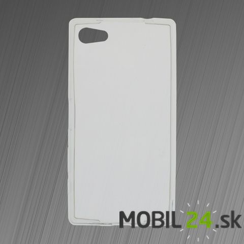 Gumené puzdro Sony Xperia Z5 compact priehľadné