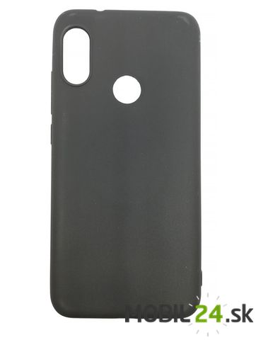 Gumené puzdro Xiaomi A2 lite čierne matné