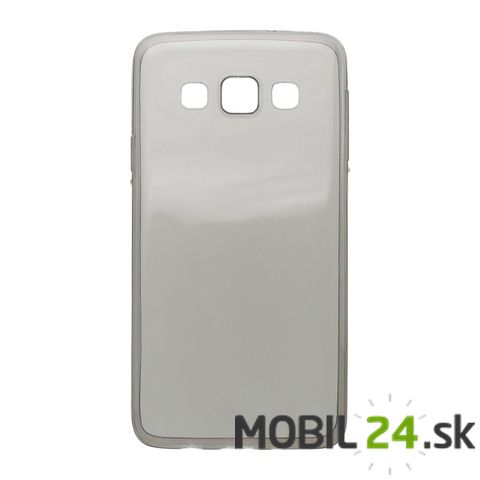 Gumené puzdro Samsung Galaxy A3 šedé