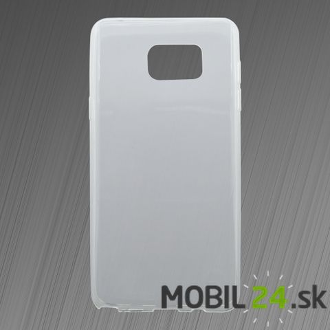 Gumené puzdro Samsung Galaxy Note 5 priehľadné